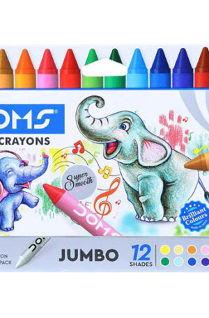 Jumbo Wax Crayons 12 Shades