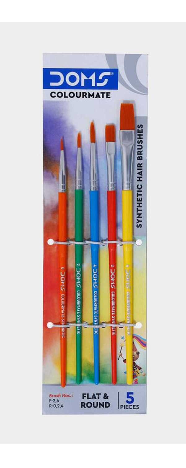 Colourmate Synthetic Hair Brushes