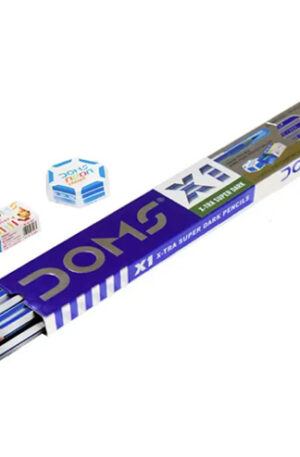 DOMS X-TRA Super Dark Pencil Pack of 10