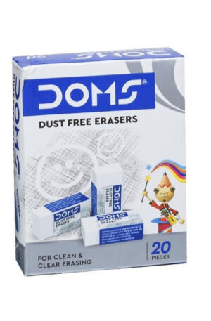 DOMS DUST FREE ERASERS PACK OF 20