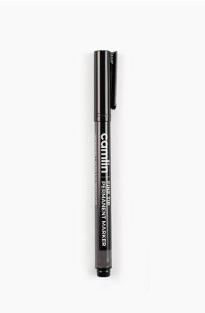Camlin Fine Tip Permanent Marker Black