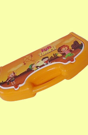 Fun Times Orange Pencil Box