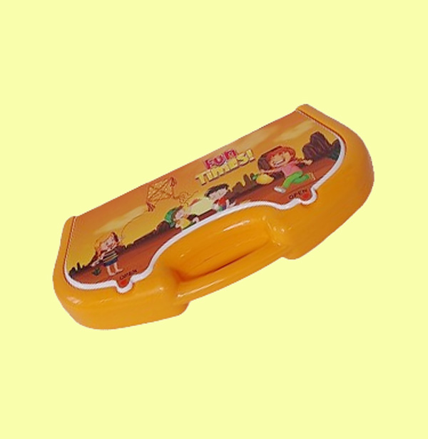Fun Times Orange Pencil Box
