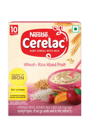 Nestle Cerelac Wheat-Rice Mixed Fruit 10to 24 months