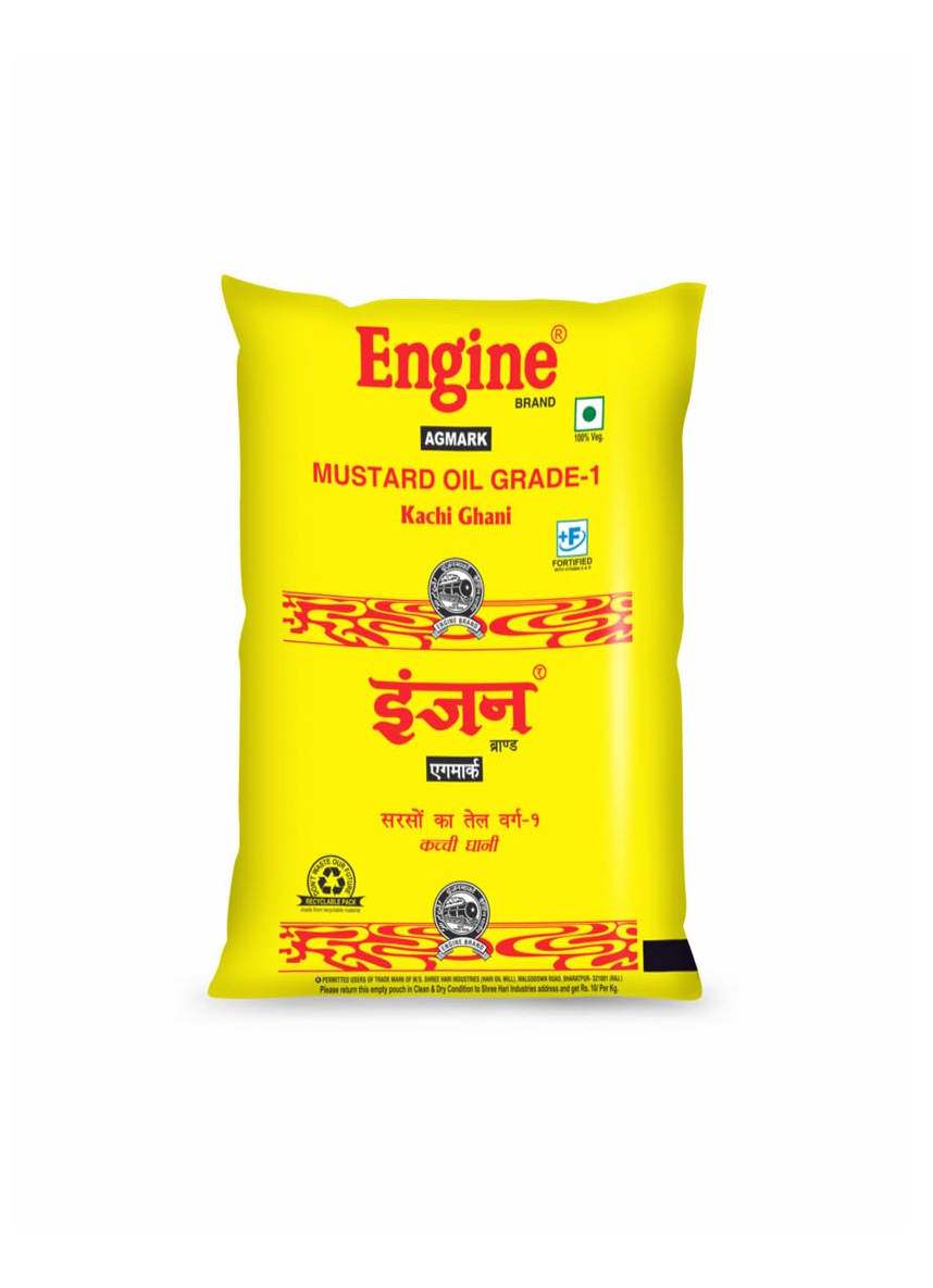 Engine Kachi Ghani Grade 1 Mustard Oil 1.L